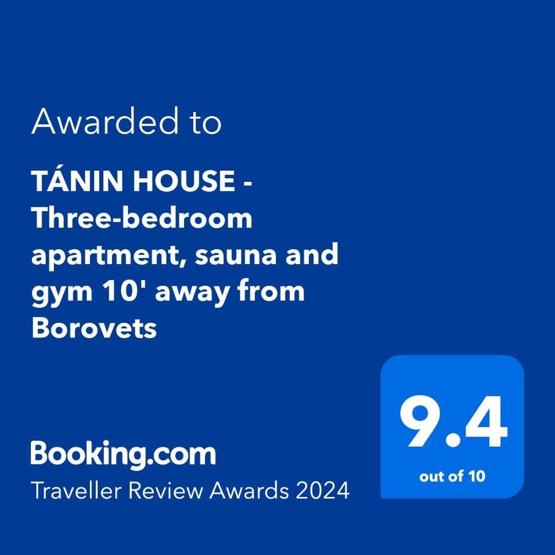 Tanin House - Three-Bedroom Apartment, Sauna And Gym 10' Away From Borovets Samokov Eksteriør billede